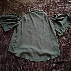 Charming Charlie cold shoulder top